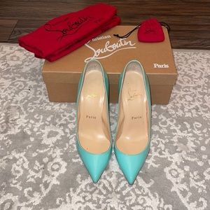 Christian Louboutin Pigalle Follies 100 patent 35.5